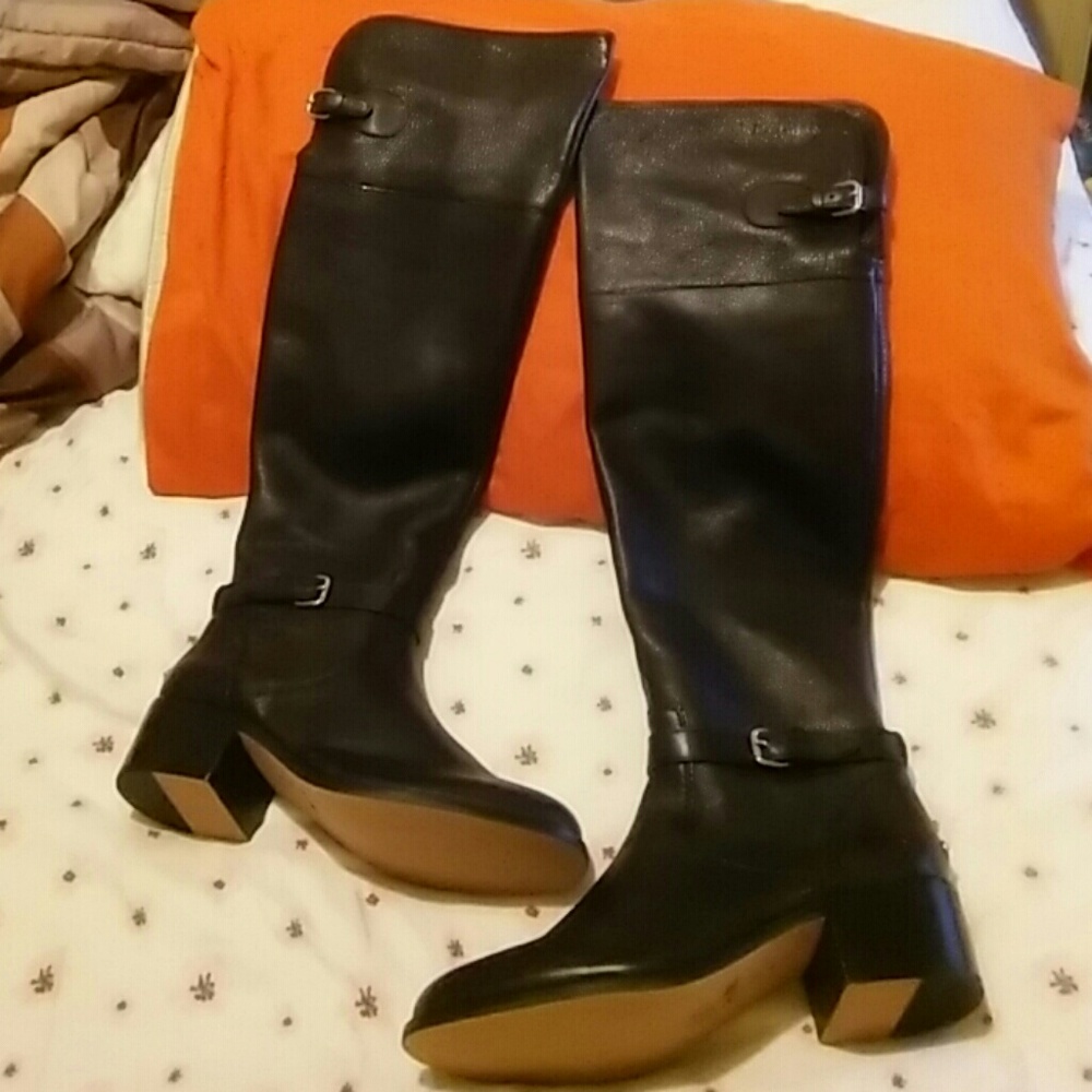 Coach Pebble Leather Philips Boot